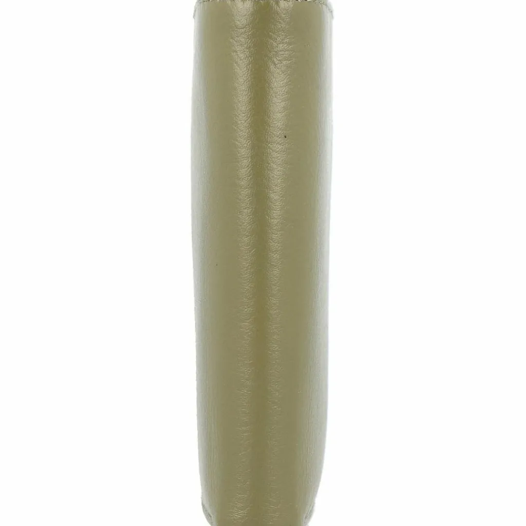 Esquire Damengeldbörsen Hochformat<Peru Geldbörse RFID Leder 9,5 cm olive