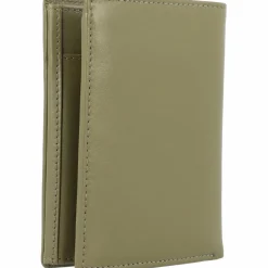 Esquire Damengeldbörsen Hochformat<Peru Geldbörse RFID Leder 9,5 cm olive