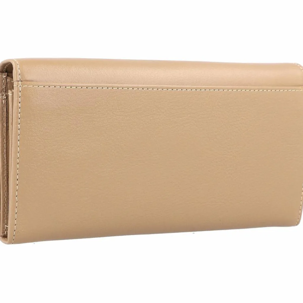 Outlet Esquire Peru Geldbörse RFID Leder 18,5 cm taupe