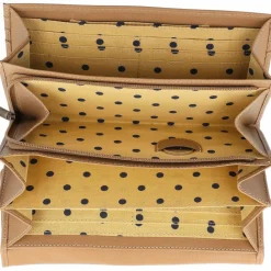 Outlet Esquire Peru Geldbörse RFID Leder 18,5 cm taupe