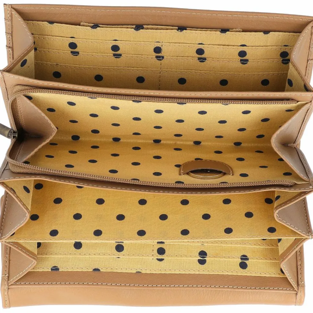 Outlet Esquire Peru Geldbörse RFID Leder 18,5 cm taupe