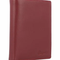Esquire Damengeldbörsen Hochformat<Peru Geldbörse RFID Leder 9,5 cm rot