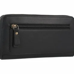 Clearance Esquire Peru Geldbörse RFID Leder 19 cm schwarz