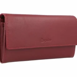 Esquire Damengeldbörsen Querformat<Peru Geldbörse RFID Leder 18,5 cm rot