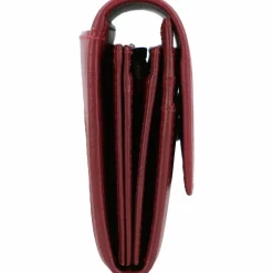 Esquire Damengeldbörsen Querformat<Peru Geldbörse RFID Leder 18,5 cm rot