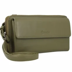 Esquire Handytaschen<Peru Handytasche Leder 19 cm olive
