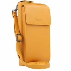 Esquire Handytaschen<Peru Handytasche Leder 10 cm curry