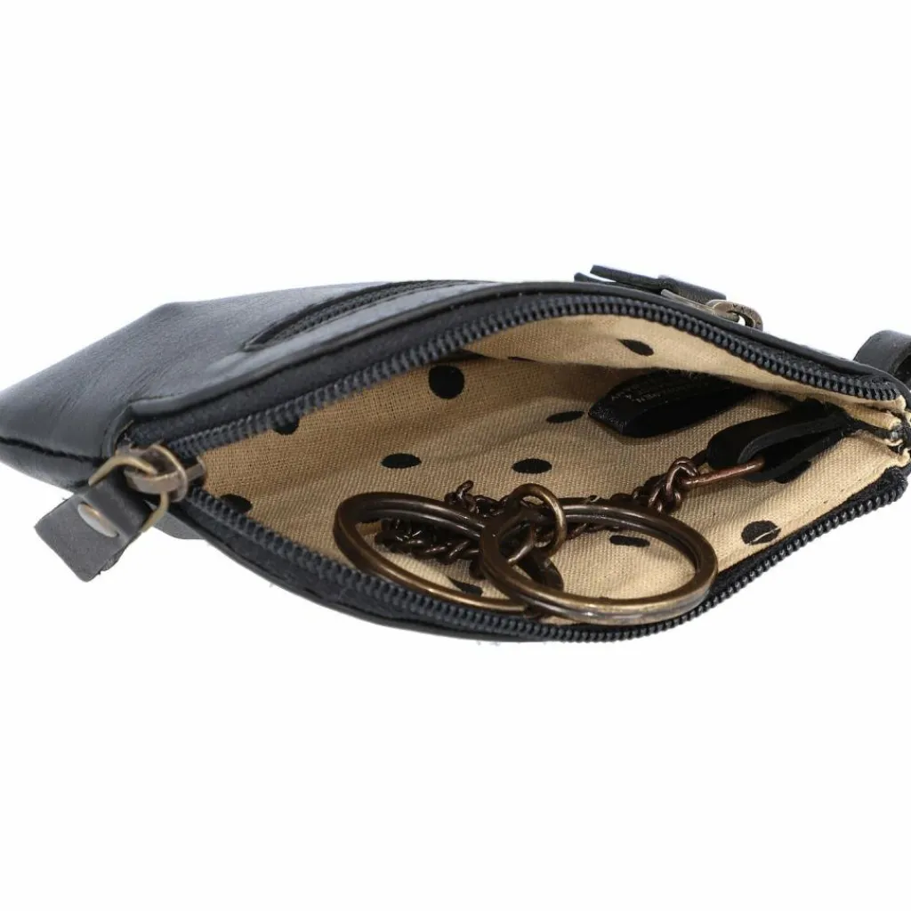 Esquire Schlüsseletuis<Peru Schlüsseletui Leder 11 cm schwarz