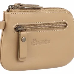 Clearance Esquire Peru Schlüsseletui Leder 11 cm taupe
