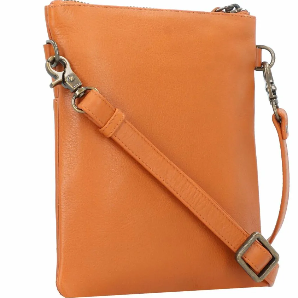 Esquire Umhängetaschen<Peru Umhängetasche Leder 17 cm cognac