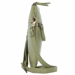 Esquire Peru Umhängetasche Leder 17 cm olive