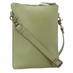 Esquire Peru Umhängetasche Leder 17 cm olive
