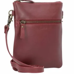 Esquire Umhängetaschen<Peru Umhängetasche Leder 17 cm rot