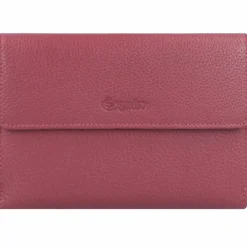 Esquire Damengeldbörsen Querformat<Primavera Geldbörse Leder 14 cm rot