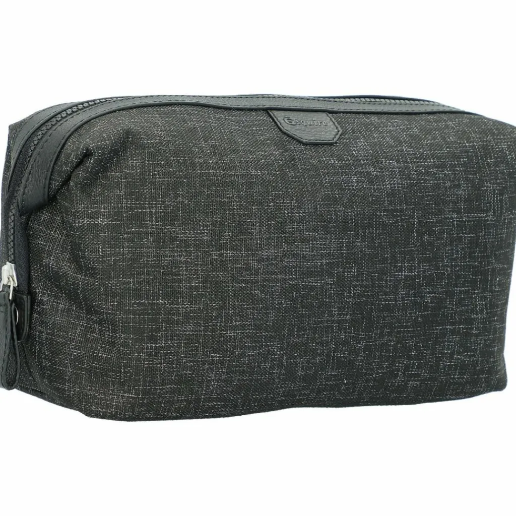 Best Esquire Recycled life Kulturbeutel 28 cm anthrazit