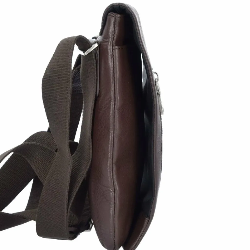 Esquire Umhängetaschen<Sydney Umhängetasche Leder 21 cm braun