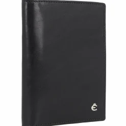 New Esquire Toscana Ausweisetui RFID Schutz Leder 9 cm schwarz