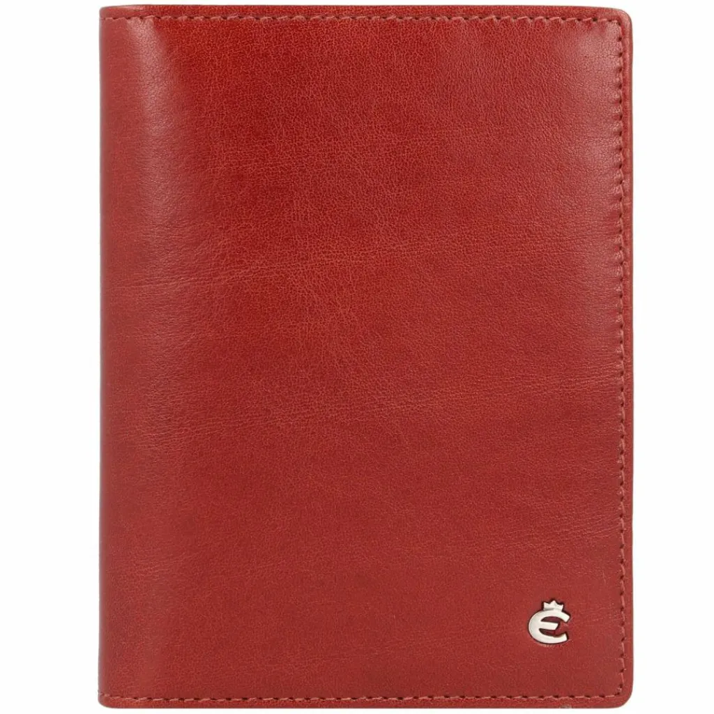Esquire Ausweisetuis<Toscana Ausweisetui RFID Schutz Leder 9 cm braun