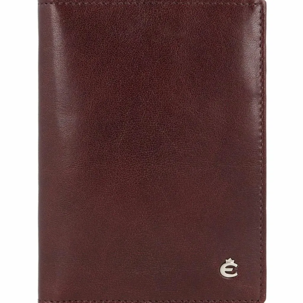 Best Esquire Toscana Ausweisetui RFID Schutz Leder 9 cm coffee