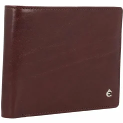 Outlet Esquire Toscana Geldbörse RFID Schutz Leder 12 cm coffee