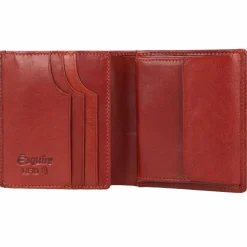 Esquire Herrengeldbörsen Hochformat<Toscana Geldbörse RFID Schutz Leder 9 cm braun