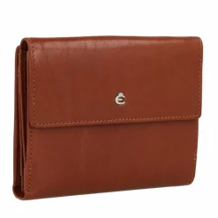 Discount Esquire Toscana Geldbörse RFID Schutz Leder 12 cm braun