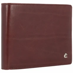 Esquire Herrengeldbörsen Querformat<Toscana Geldbörse RFID Schutz Leder 12 cm coffee