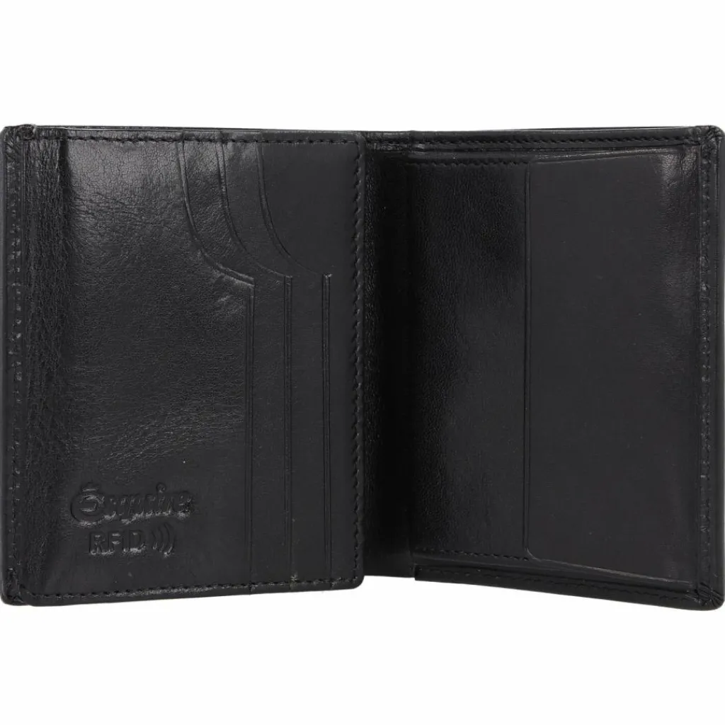 Herren Esquire Toscana Geldbörse RFID Schutz Leder 9 cm