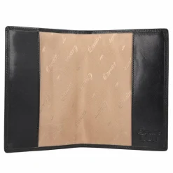Esquire Ausweisetuis<Toscana Reisepassetui Leder 9.5 cm schwarz