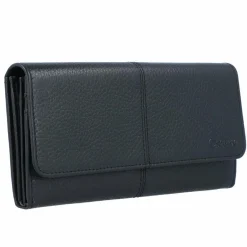 Esquire Damengeldbörsen Querformat<Verona Geldbörse RFID Leder 19 cm schwarz