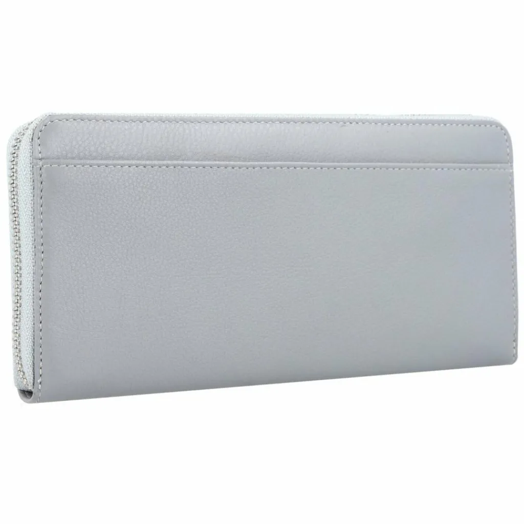 Hot Esquire Viktoria Geldbörse RFID Leder 19 cm grau