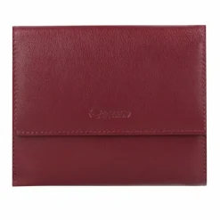 New Esquire Viktoria Geldbörse RFID Leder 12 cm rot