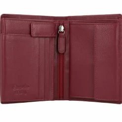 Esquire Damengeldbörsen Hochformat<Viktoria Geldbörse RFID Leder 10 cm rot