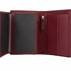 Esquire Damengeldbörsen Hochformat<Viktoria Geldbörse RFID Leder 10 cm rot