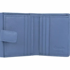Esquire Damengeldbörsen Querformat<Viktoria Geldbörse RFID 10 cm taubenblau