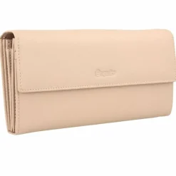 Esquire Damengeldbörsen Querformat<Viktoria Geldbörse RFID Leder 18,5 cm coffee
