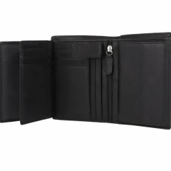 Outlet Esquire Viktoria Geldbörse RFID Leder 10 cm schwarz