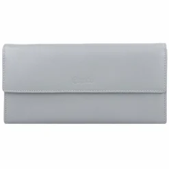 Best Esquire Viktoria Geldbörse RFID Leder 18,5 cm grau