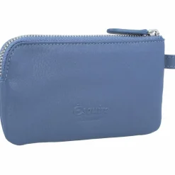 Esquire Viktoria Schlüsseletui Leder 12 cm taubenblau
