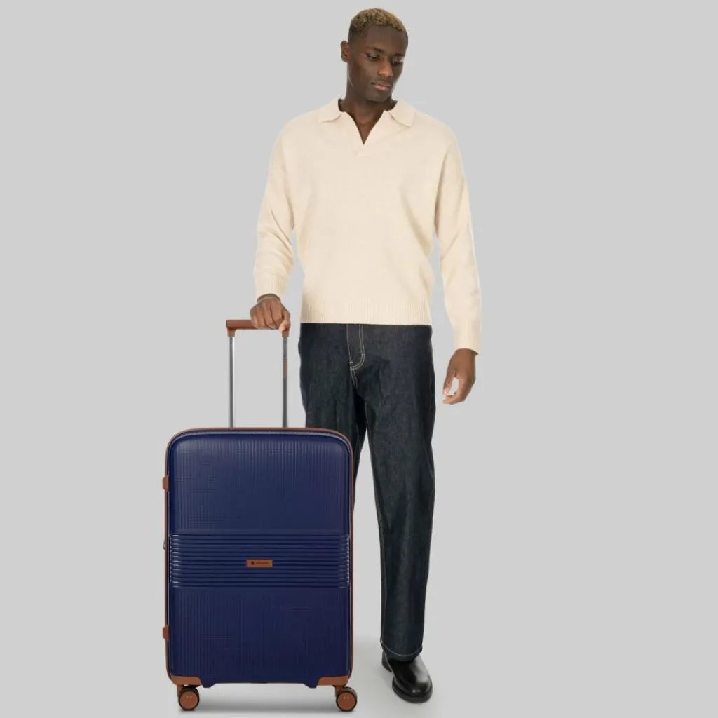 Hot Farmhood Eco Edition 02 4 Rollen Trolley 67 cm mit Dehnfalte navy