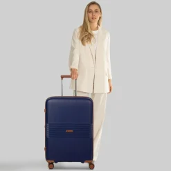 Hot Farmhood Eco Edition 02 4 Rollen Trolley 67 cm mit Dehnfalte navy