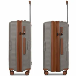 Farmhood Koffersets Als Hartgepäck|Koffersets 3-Teilig<Eco Edition 02 4 Rollen Kofferset 3-teilig mit Dehnfalte cappuccino