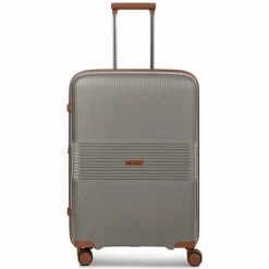 Farmhood Hartgepäck|4-Rollen Koffer<Eco Edition 02 4 Rollen Trolley 67 cm mit Dehnfalte cappuccino