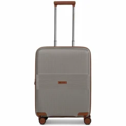 Farmhood Hartgepäck Kabinengepäck|4-Rollen Kabinentrolleys<Eco Edition 02 4 Rollen Kabinentrolley 55 cm mit Dehnfalte cappuccino