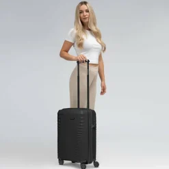 Farmhood Eco Edition 4 Rollen Kabinentrolley 55 cm mit Dehnfalte