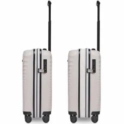 Farmhood Hartgepäck Kabinengepäck|4-Rollen Kabinentrolleys<Eco Edition 4 Rollen Kabinentrolley 55 cm mit Dehnfalte beige