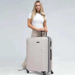 Farmhood Eco Edition 4 Rollen Trolley 77 cm mit Dehnfalte