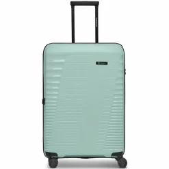 Farmhood Hartgepäck|4-Rollen Koffer<Eco Edition 4 Rollen Trolley 67 cm mit Dehnfalte mint