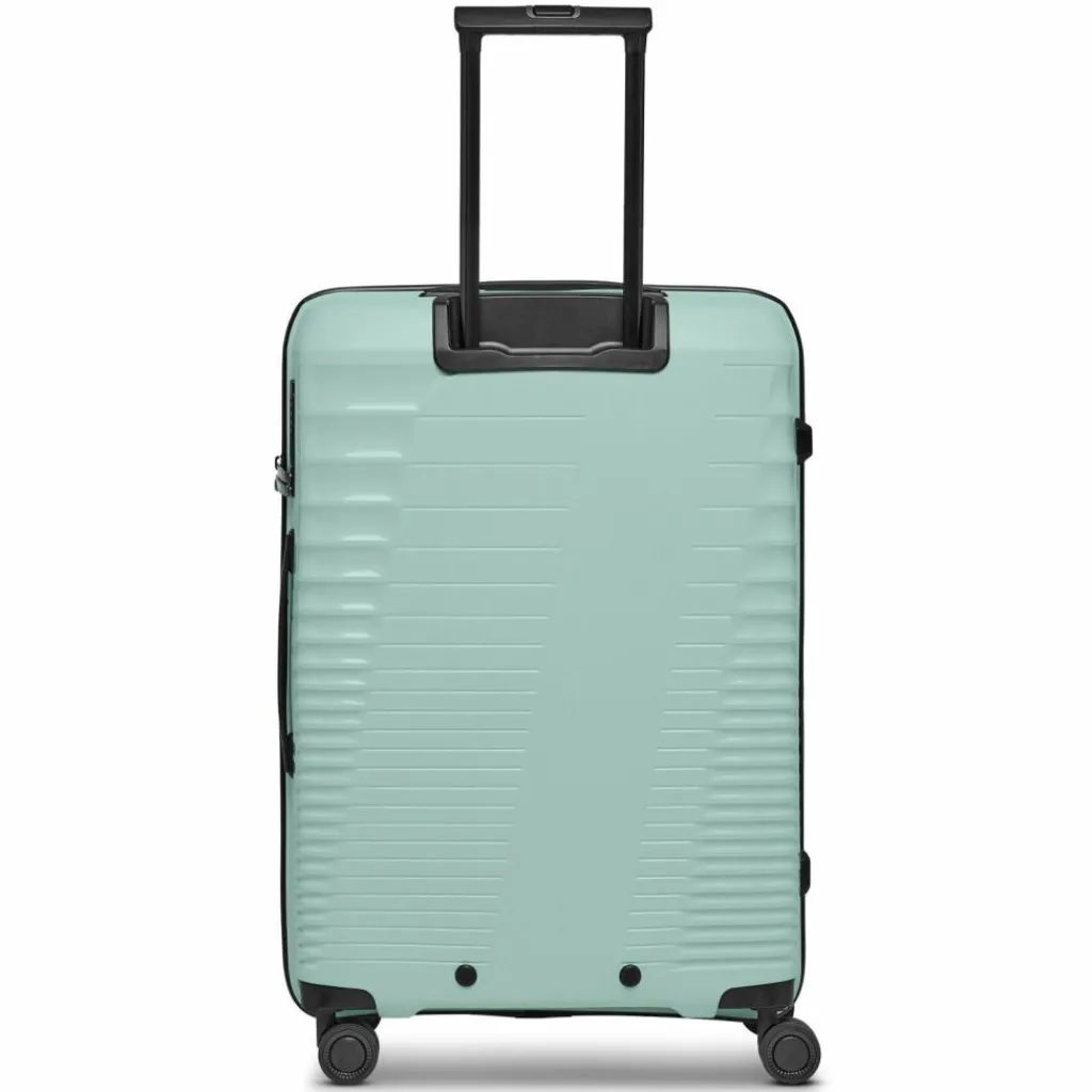 Farmhood Hartgepäck|4-Rollen Koffer<Eco Edition 4 Rollen Trolley 67 cm mit Dehnfalte mint