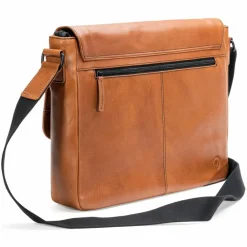 Farmhood Messenger Bags|Laptoptaschen<Memphis Aktentaschen Messenger Leder 38 cm Laptopfach cognac